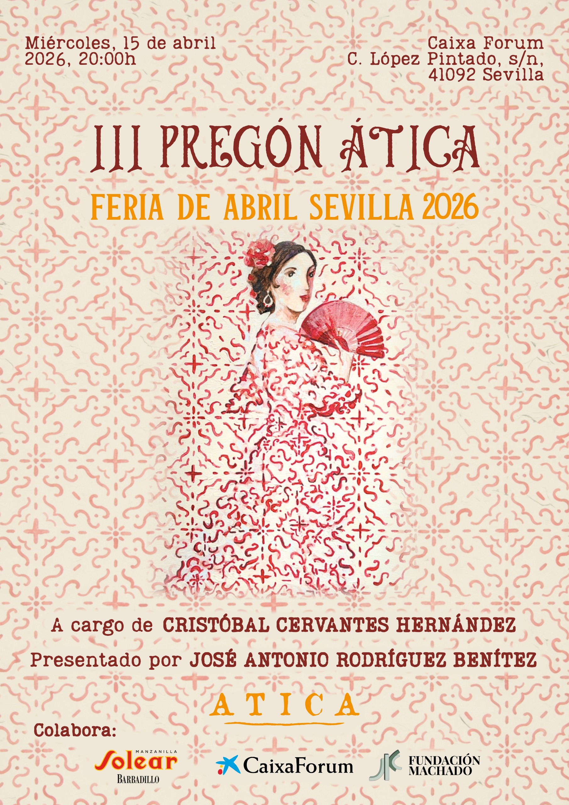 Cartel III Pregón Ática Feria